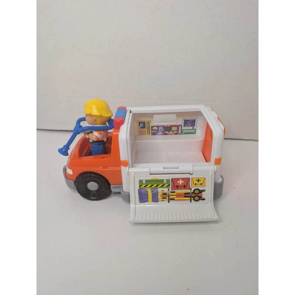 Fisher Price Little People Rescue Medic Ambulance EMT Doctor Stethoscope